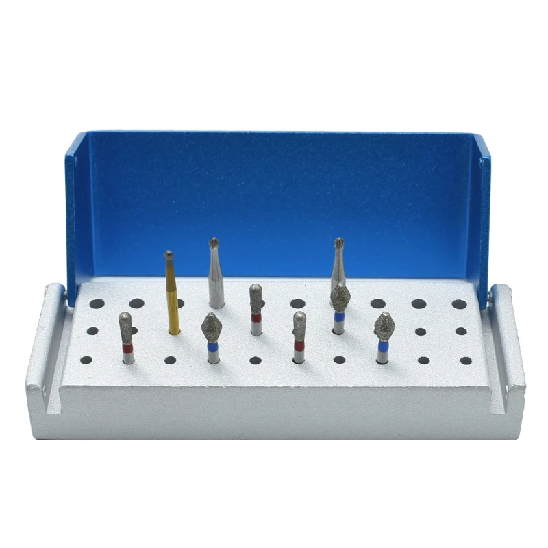 

30holes Box Autoclave Sterilizer Dental Disinfection Holder Case For Hight/Low Speed Burs Oral Care Tools