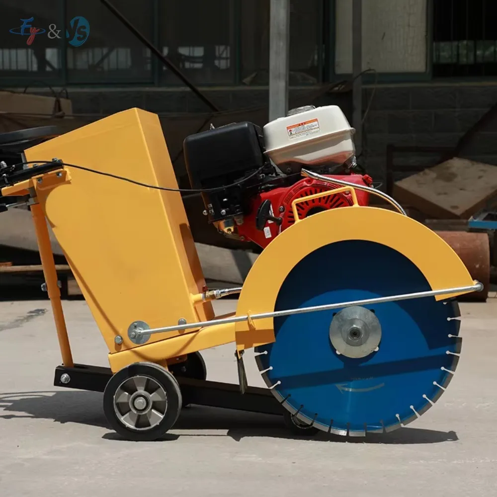 500mm Hand Push Concrete Road Cutting Machine Multi Power Diesel Gas Electric Asphalt Floor Saw Cutter For Road Construction