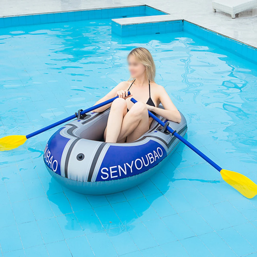 

Water Fun Leak-proof Boat Outdoor Adventure Anti-leak Valves Double-layer Seams Easy Inflation Safety Design For Adults