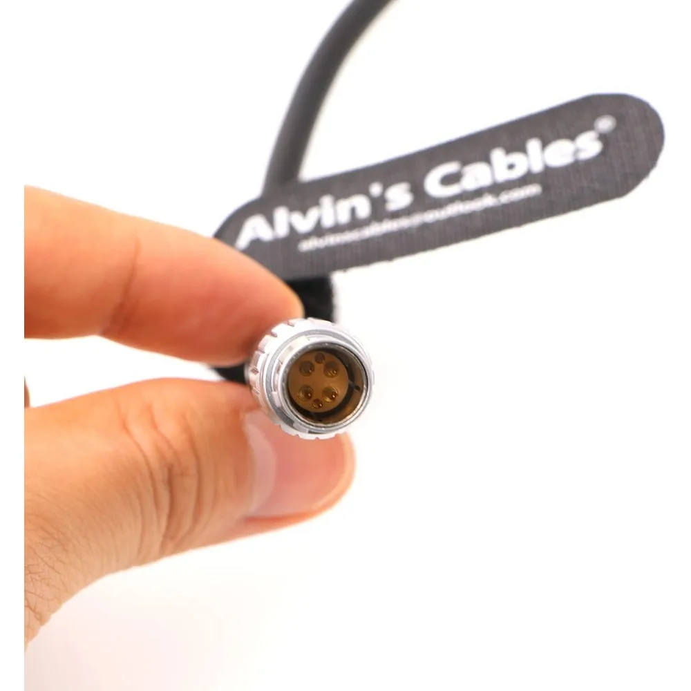 Alvin's Cables 6 Pin Male to 2 Pin Male Power Cable for DJI Ronin 2 Gimbal Stabilizer Teradek ARRI RED SmallHD Paralinx Preston