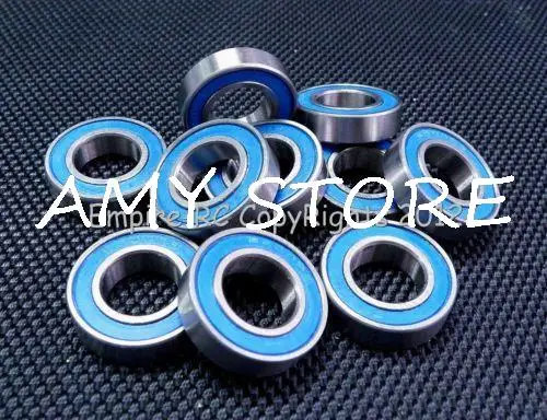 (25 PCS) 6800-2RS (10x19x5 mm) Rubber Sealed PRECISION Ball Bearing (BLUE)