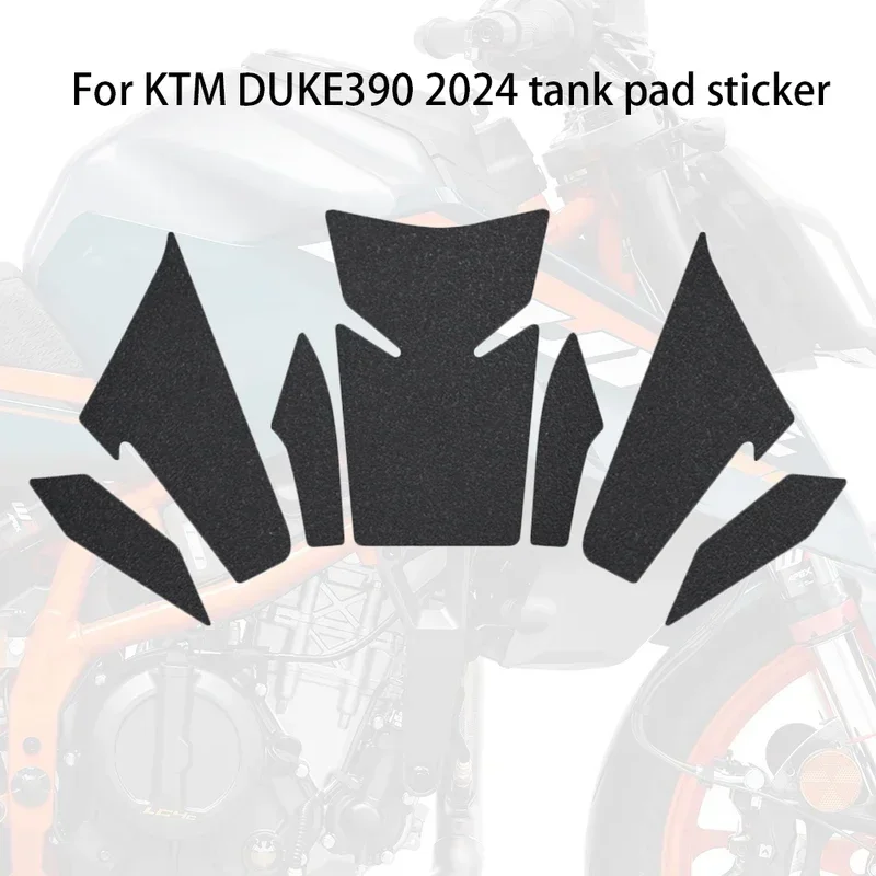 For KTM DUKE390 2024 Motorcycle PVC Fuel Tank Decoration And Protection Stickers Pad Bike Colorful Decals Can Choose Style