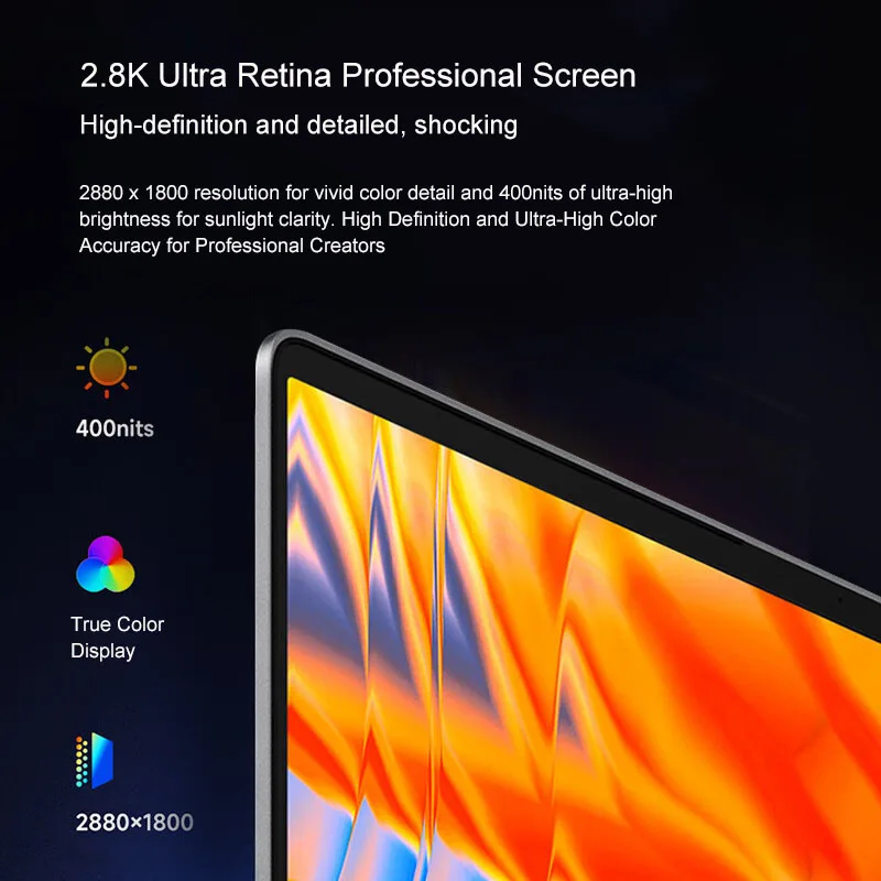 2024 كمبيوتر محمول Xiaomi Redmi Book Pro 14 14 بوصة 2.8K 120 هرتز شاشة ريتينا فائقة الدقة للكمبيوتر المحمول Ultra 5-125H 16GB 512GB Intel ARC Graphics