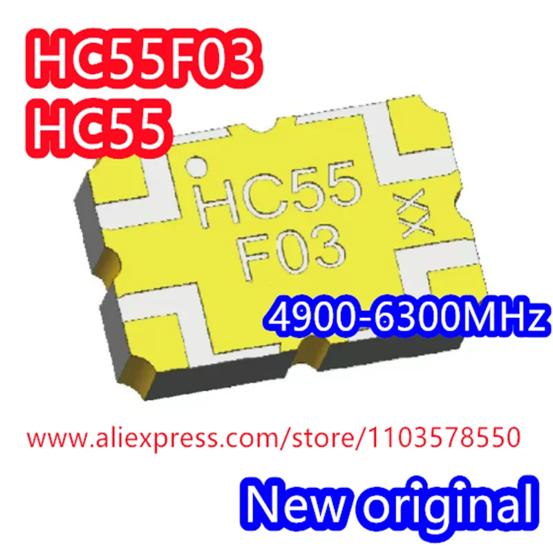 HC55 HC55F03 4900-6300MHz SMD 3dB90 ° Hybrid Bridge 100% new original （5PCS）