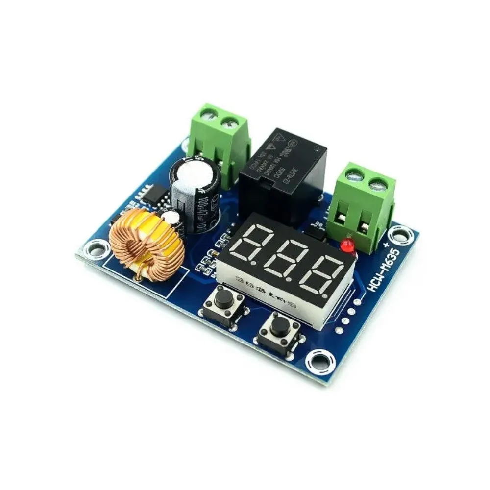 1PCS XH-M609 DC voltage protection module Lithium battery under voltage loss, low power, disconnect output 6-60V