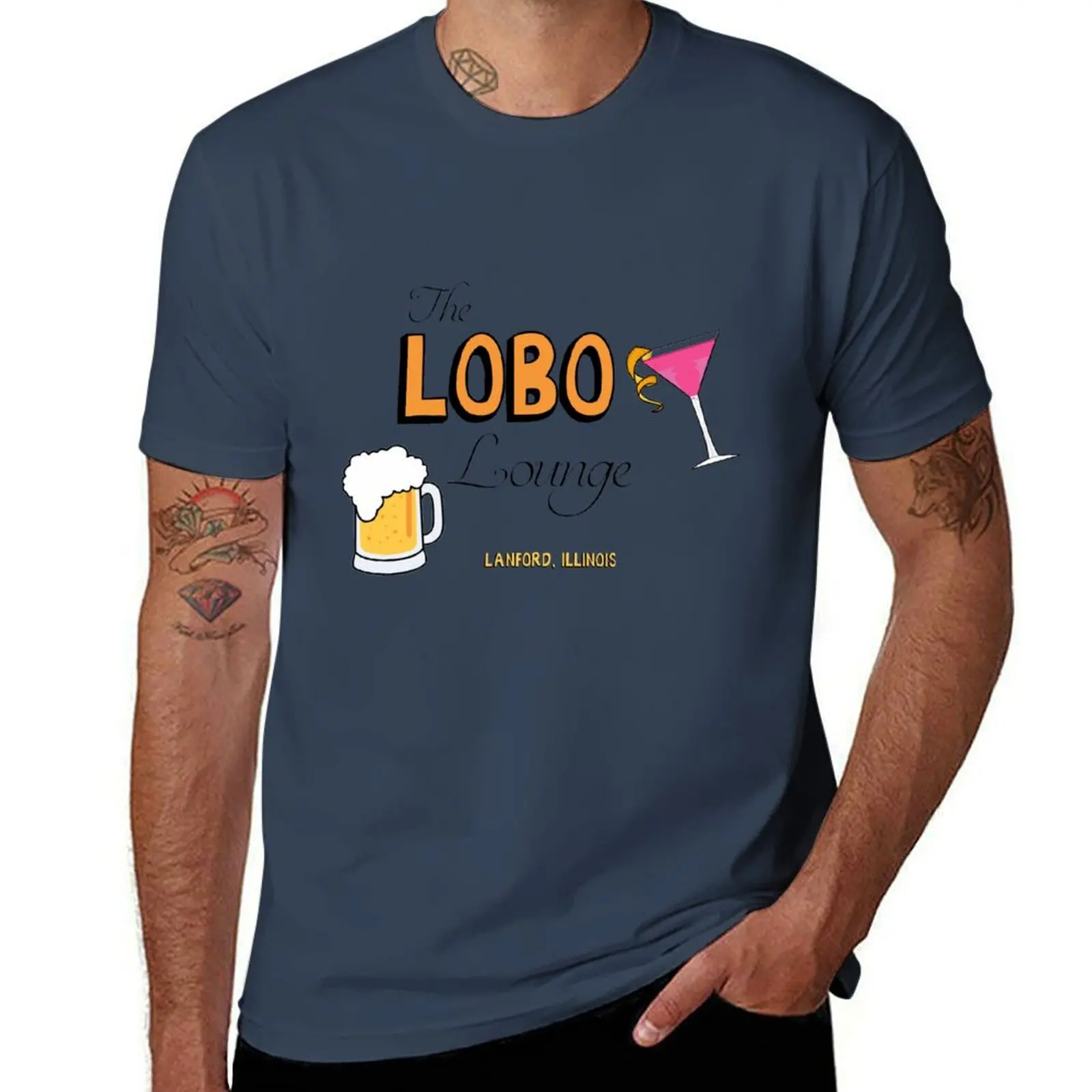 

The Roseanne Lobo Lounge- T-Shirt Moisture Wicking Athletic T-Shirt