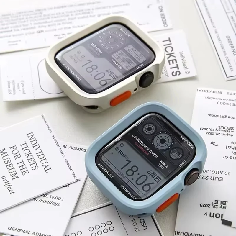 Protector for Apple Watch Case 10 42 46mm 9 8 45 41mm 44 40MM 42mm Full TPU bumper Cover accessories iwatch series 7 SE 6 5 4 3