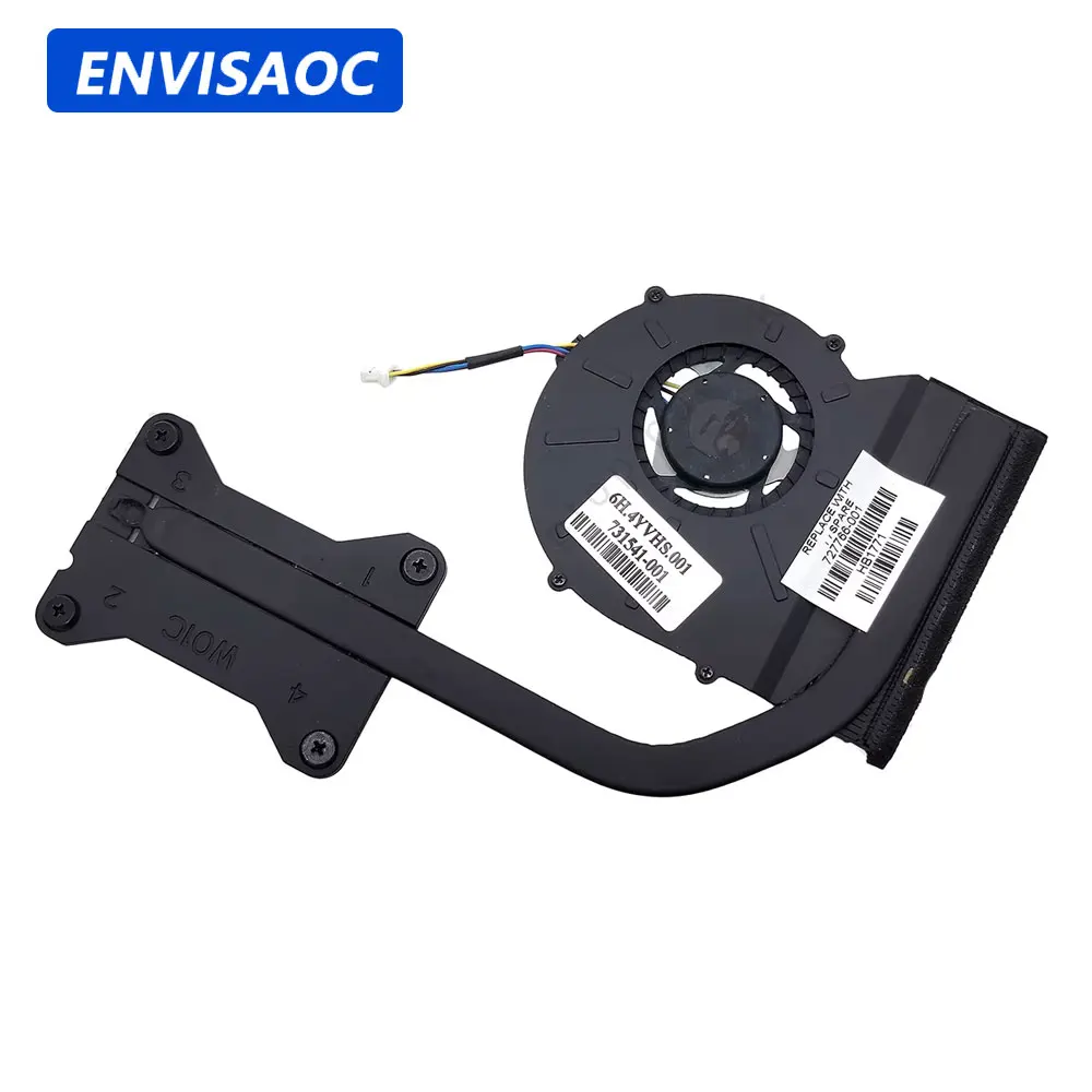 

For HP Probook 430 G1 435 G1 Laptop CPU Cooling Fan Copper Heatsink Fans Cooler 727766-001 731541-001
