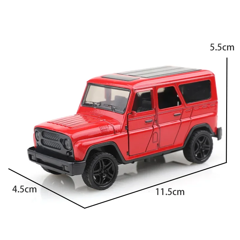 1:36 alloy buggy van model kids car boy suv door pull back toy