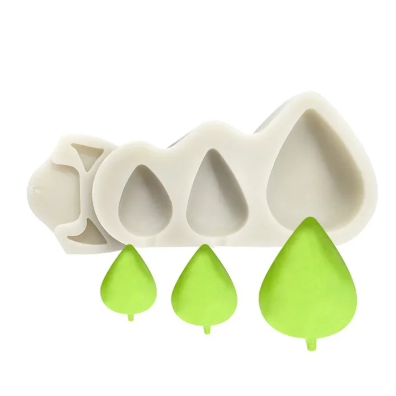 Molde de textura de conos y espinas de rosas y flores, molde de silicona, herramienta de decoración de tortas con fondant, molde adecuado para hornear en la cocina del hogar