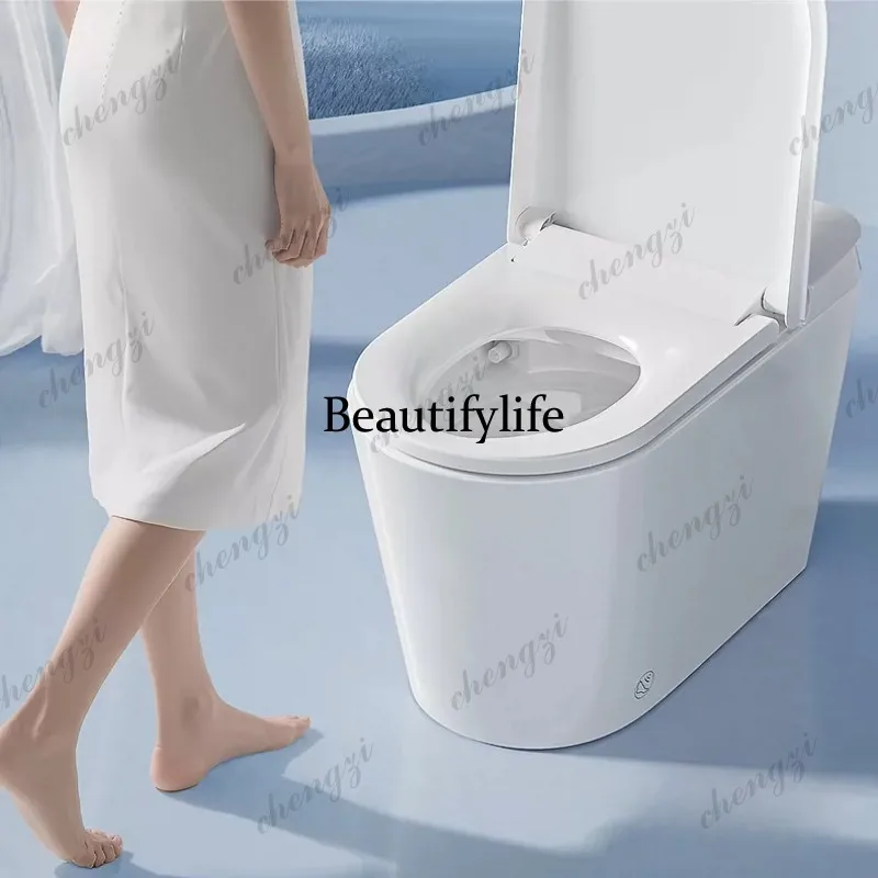 Smart toilet low pressure foam shield automatic integrated toilet ES77