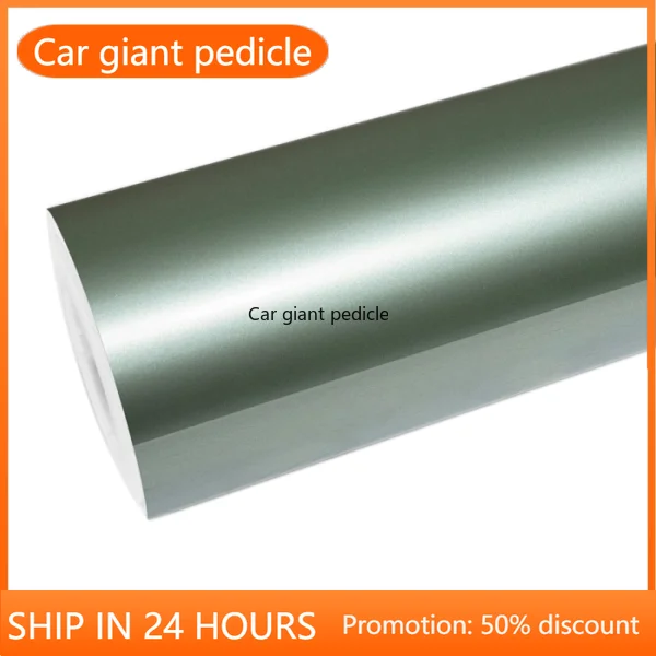 Matte Metallic Ultra Green Grey Car Vinyl Wrap Shift Suitable vinyl stickers Bubble-free easy liner for  wrap quality Warranty