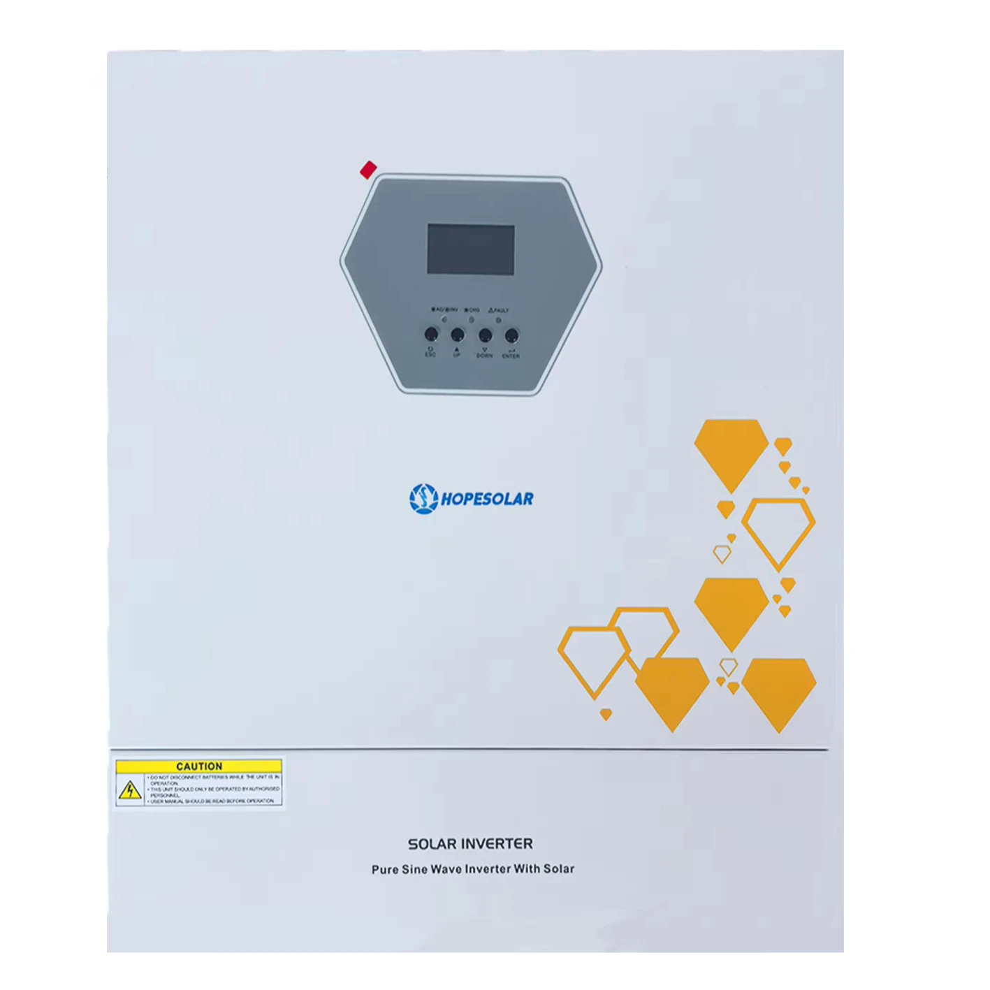 Hope Solar Hybrid Inverter 5kW-11kW Single Phase MPPT High-Efficiency Off-Grid Monocrystalline Silicon Lithium Ion