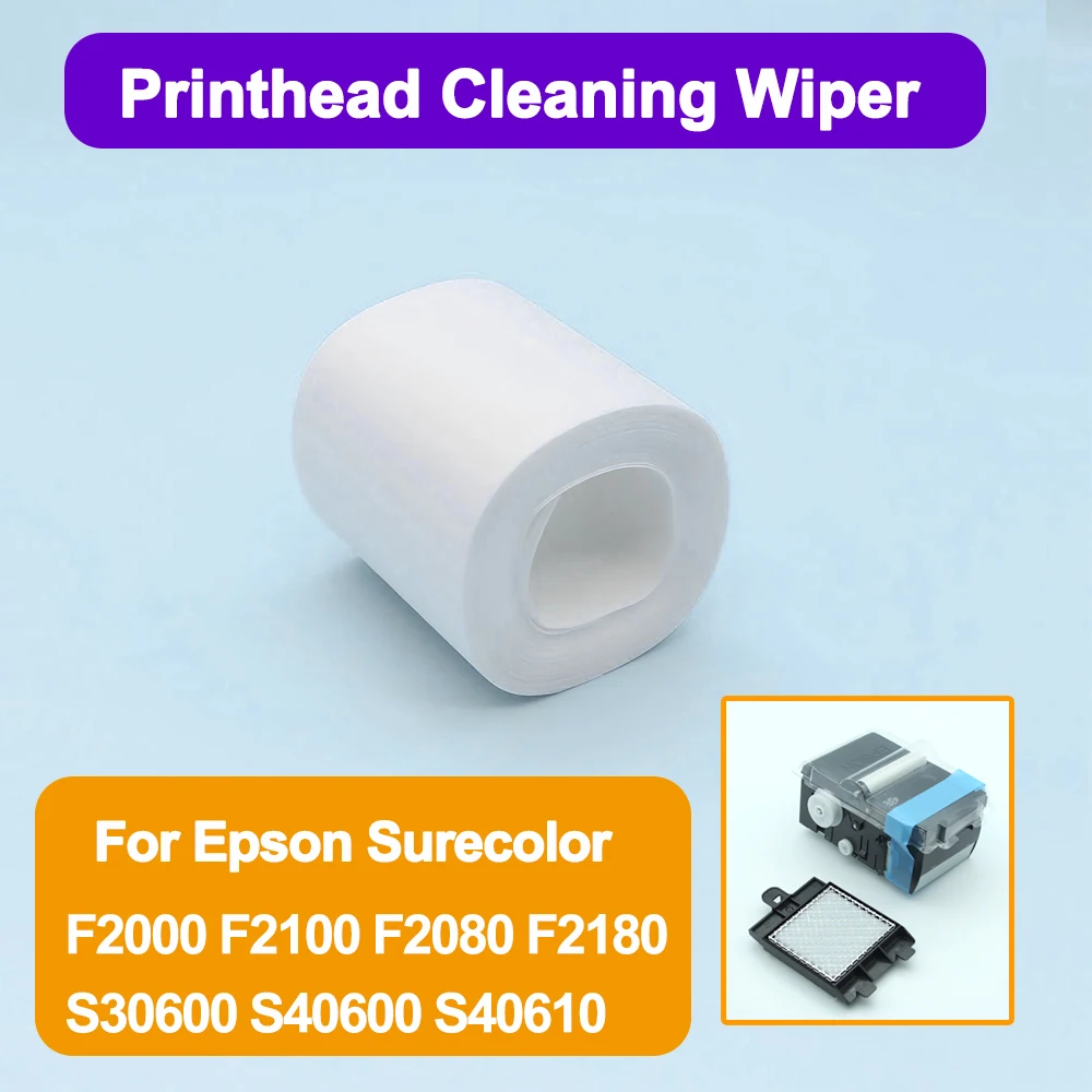 Printhead Cleaning Set Wiper for Epson surecolor F2000 F2100 F2080 F2180 S30600 S40600 S40610 B9080 6m Cleaning Wiper