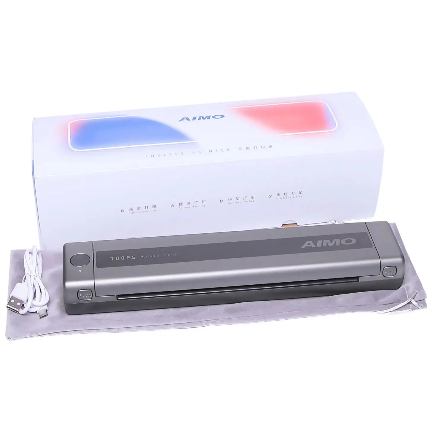 DM AIMO Tattoo stencilprinter Thermische draadloze tattoo-overdrachtsetmachine met transferpapier Compatibel met smartphone en pc
