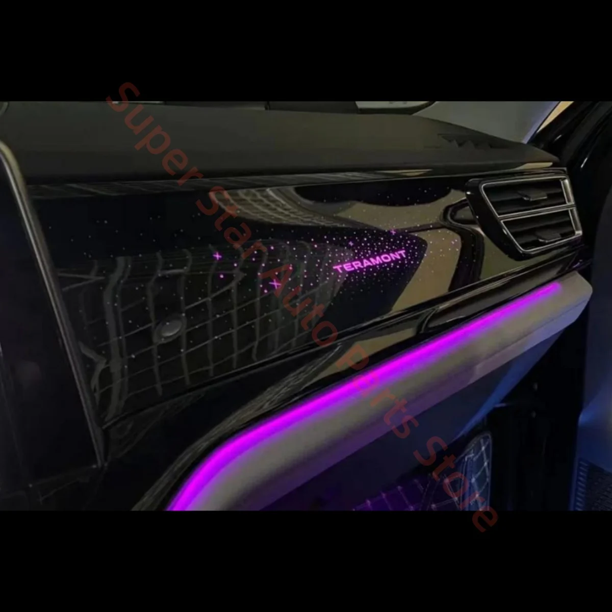 LED الضوء المحيط ل Volkswagen Atlas Teramon 2021-2022 السيارات الإضاءة الداخلية ترقية اكسسوارات السيارات مصباح الغلاف الجوي