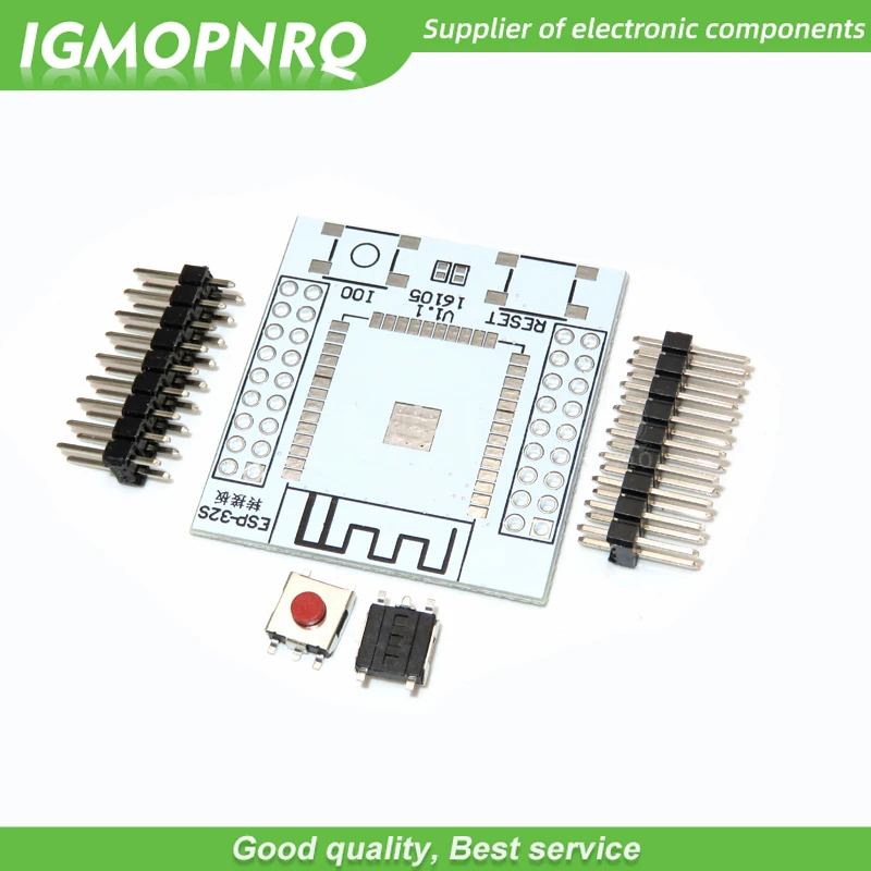 1Set ESP32 ESP-WROOM-32 IoT Wifi Wlan BLE Module+ESP-32S Adapter Board