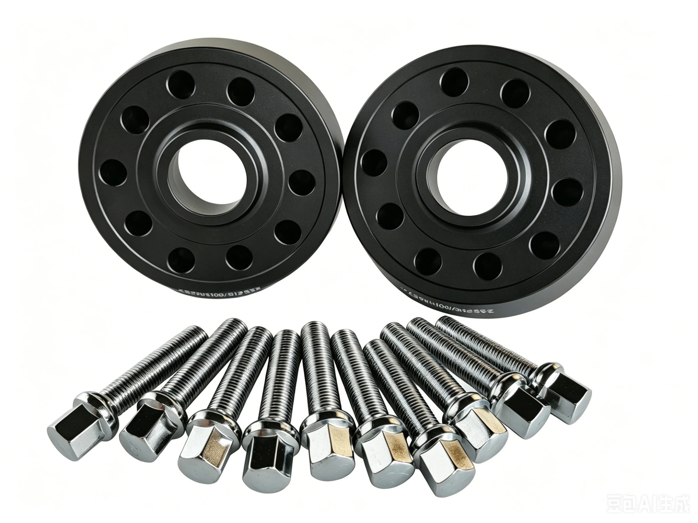 High Quality 25mm=1 inches car hub centric adapter 5x100 5x112 CB: 57.1 wheel spacer for Audi Volkswagen Golf/Bora/Polo