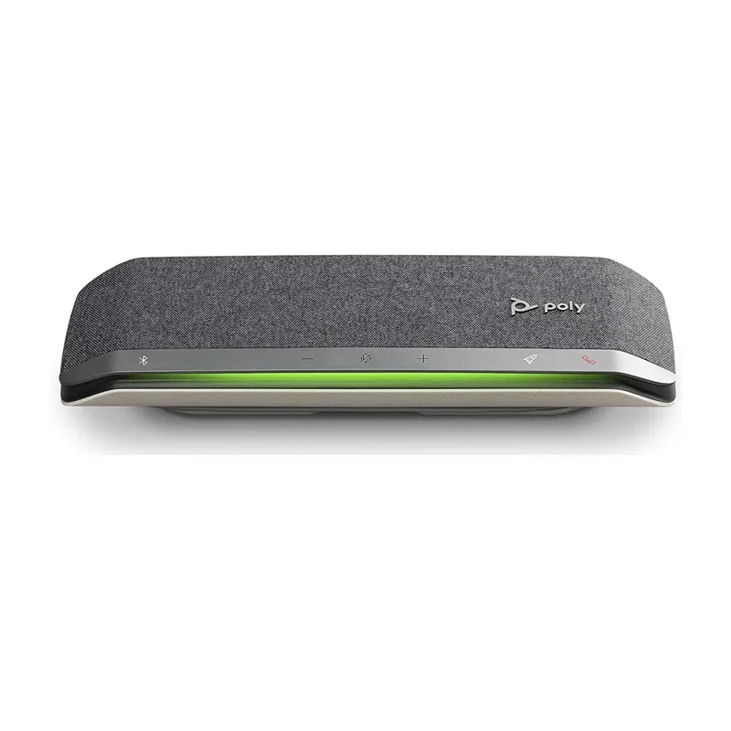 Poly Sync 40 Smart Speakerphone Flexible Workspaces-Connect To PC Via Combined USB Smartphones Via Bluetooth