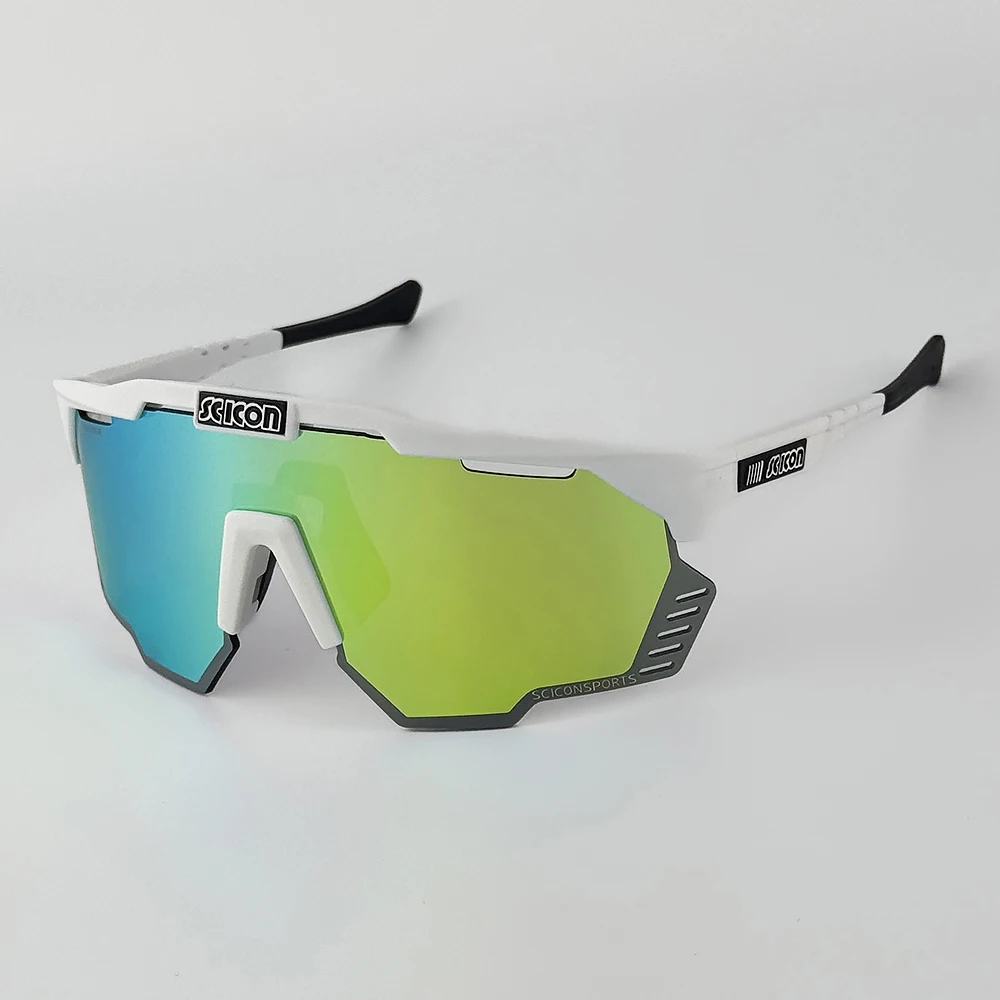 Neueste Mode Outdoor-Fahrradbrille UV400 TR-90 Fahrradbrille MTB-Sportsonnenbrille Fahrrad-HD-Linsen Renn- und Laufbrille – Detail 3