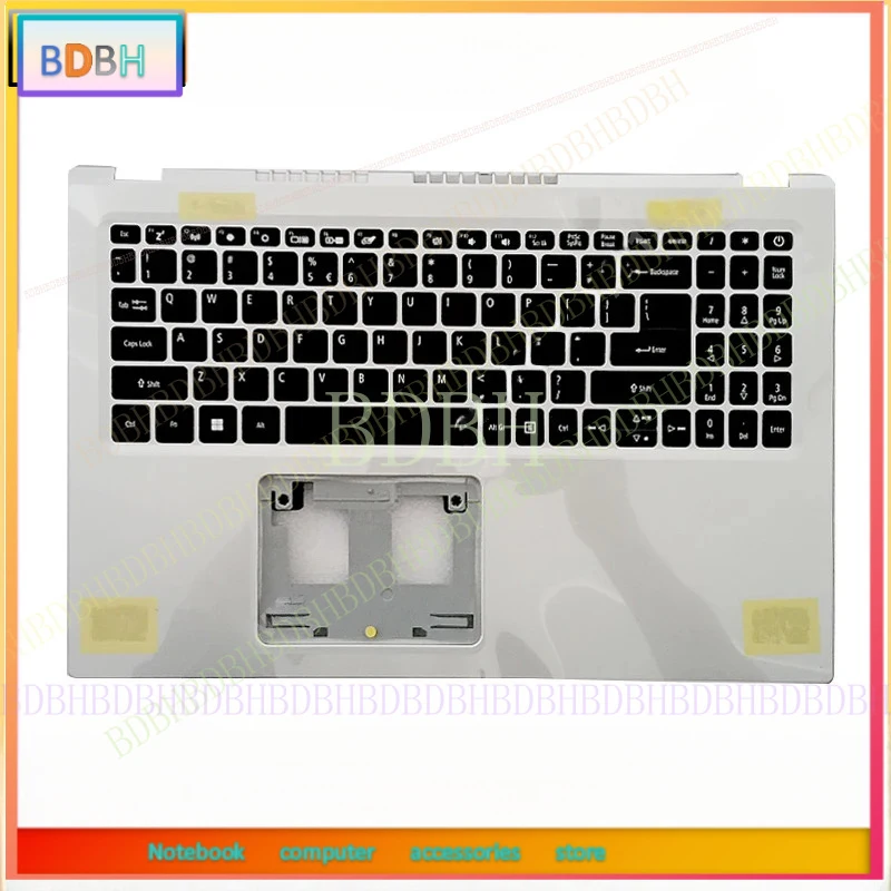 For Aspire 5 A515-56G S50-53 N20C5 EX215-54G-32 Original New US Keyboard Laptop Palmrest Upper Backlight Replacement Keyboard