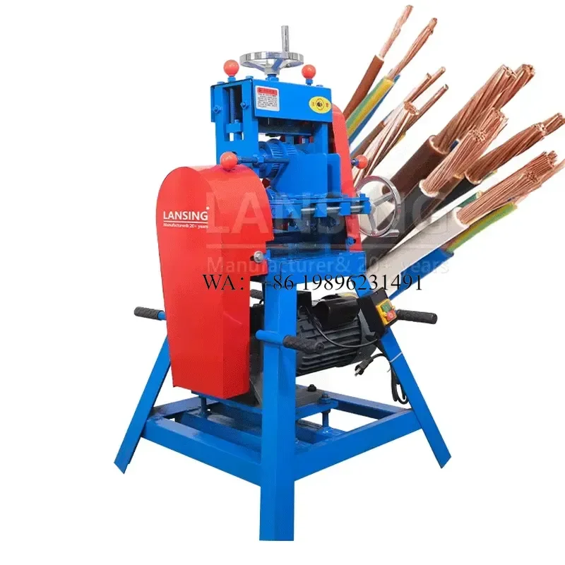 Wmwmnu High Quality Multi Function Cable Stripping Scrap Copper Wire Recycling Equipment Plastic Cable Manufacturing