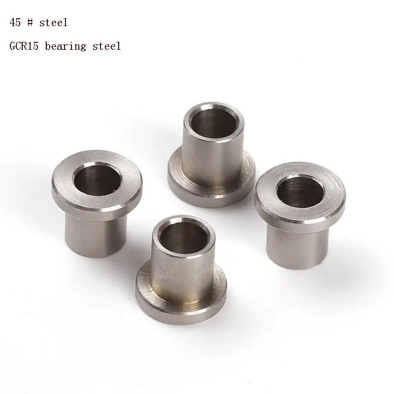 Gym Accessories, 304 Stainless Steel Sleeve, Flange Shaft Sleeve, GCR15 Bearing Steel Axle Sleeve Pipe