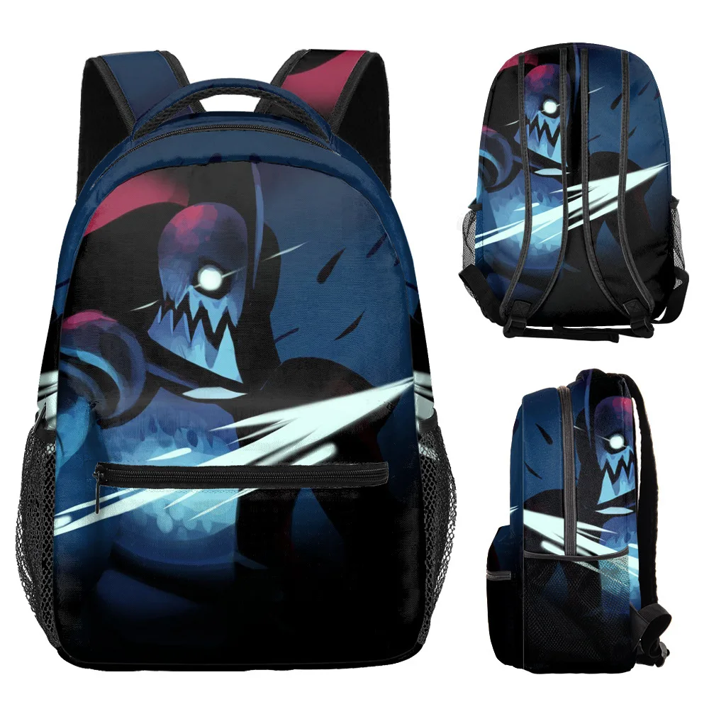 Cartoon Popular Funny Undertale student Bookbag Notebook Backpacks 3D Print Oxford Waterproof Boys/Girls Travel Backpacks
