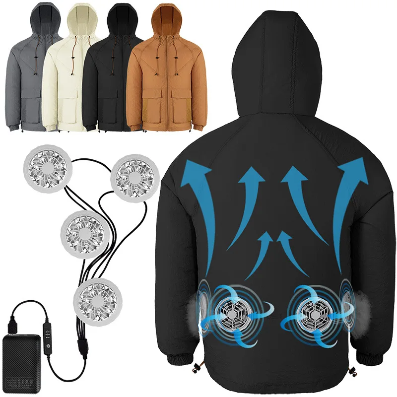 Summer Outdoor Fishing Heatstroke Prevention Conditioning Clothes Cooling-Protective Clothing Solid Color