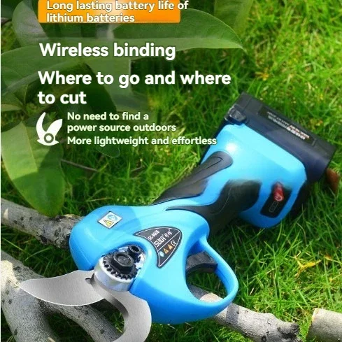 Battery Powered Scissors Pruning Professional Electric Pruner Vineyard Electric Pruning Shears
