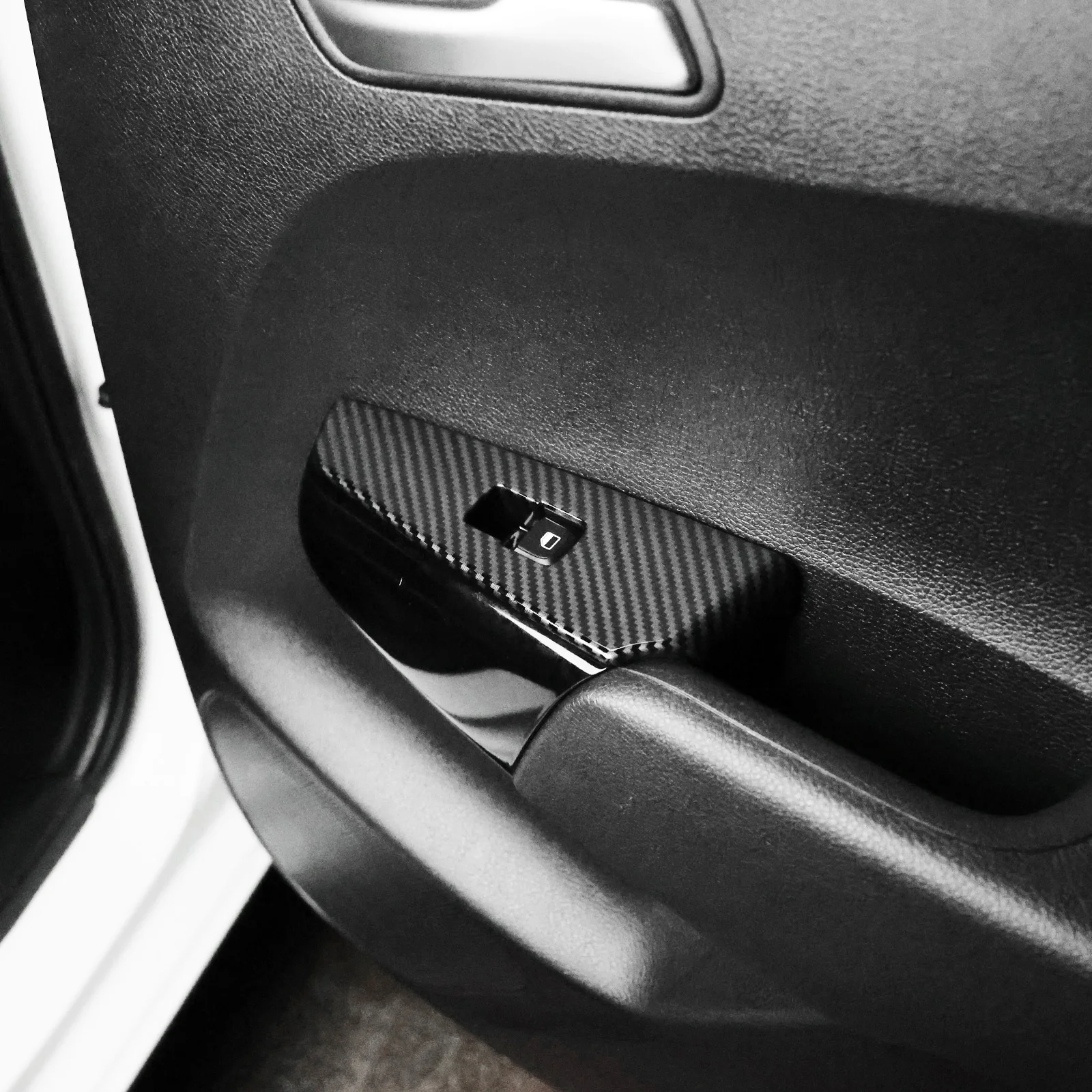 For Kia Morning 2020-2023 Window Glasses Lift Button Cover Switch Frame Trim Door Armrest Panel Decal Interior Mouldings