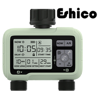 Eshico HCT-326 Super Timing 2-Outlet Water Timer Precisely Watering Up Outdoor Automatic Irrigation Fully Adjustable Program