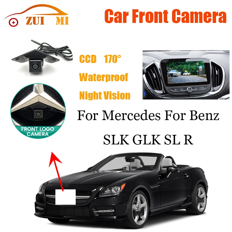 

Car Front View Parking CCD Night Vision LOGO Mark Camera Wide Angle 170° Waterproof For Mercedes For Benz SLK GLK SL R