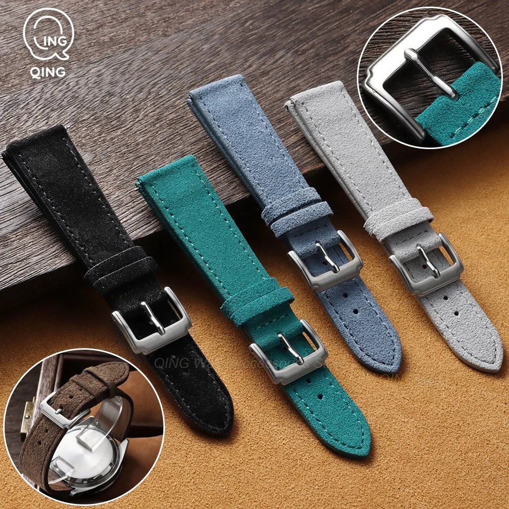18mm 20mm 22mm 24mm Waterproof Bracelet for Men Women Curved End Universal Sport Watch Band Thickened Soft Silicone Watch Straps