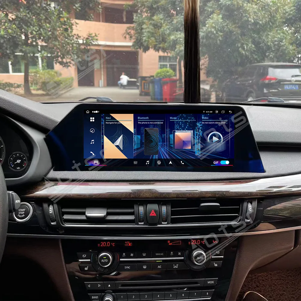

12.3 Smart Screen For BMW X5 X6 F15 F16 2014~2018 Android Auto Multimedia Car Radio GPS Navigation Audio Stereo IPS Head Unit
