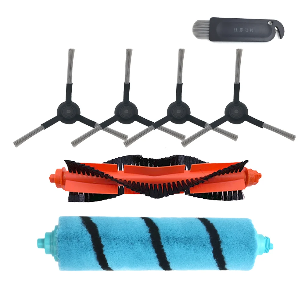 교체 롤러 소프트 브러시 사이드 브러시, Cecotec Conga 3490 4090 5090 로봇 청소기, 샤오미 STYJ02YM