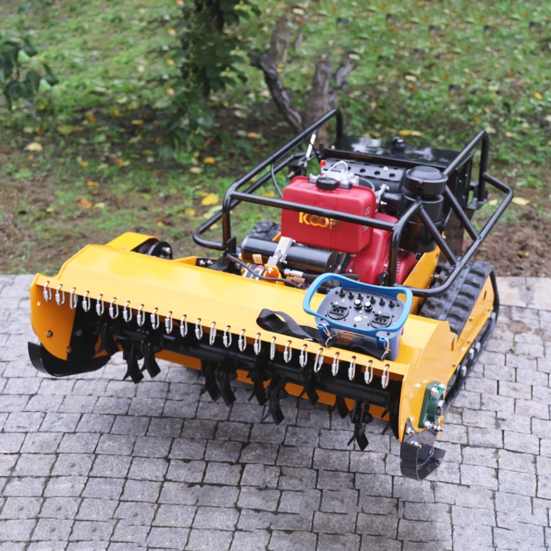 Customized Factory Professional Self Propelled Crawler Flail Mower Remote Control Flail Mowers For Agriculture And Forestry
