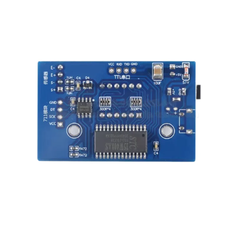 2pcs HX711 Intelligent Weighing Sensor Display Electronic Scale for Pull and Pressure Dynamic Torque Value 24-bit Weighing Instr