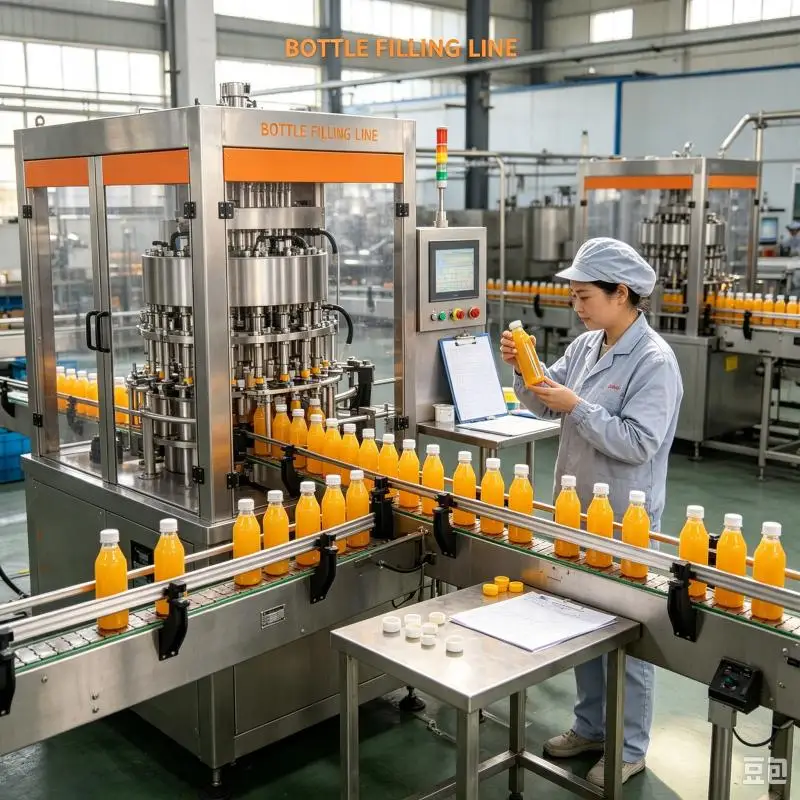 High Speed Liquid Filling Machine Automatic Bottle Filling Equipment Adjustable Volume Piston Filler For Beverage