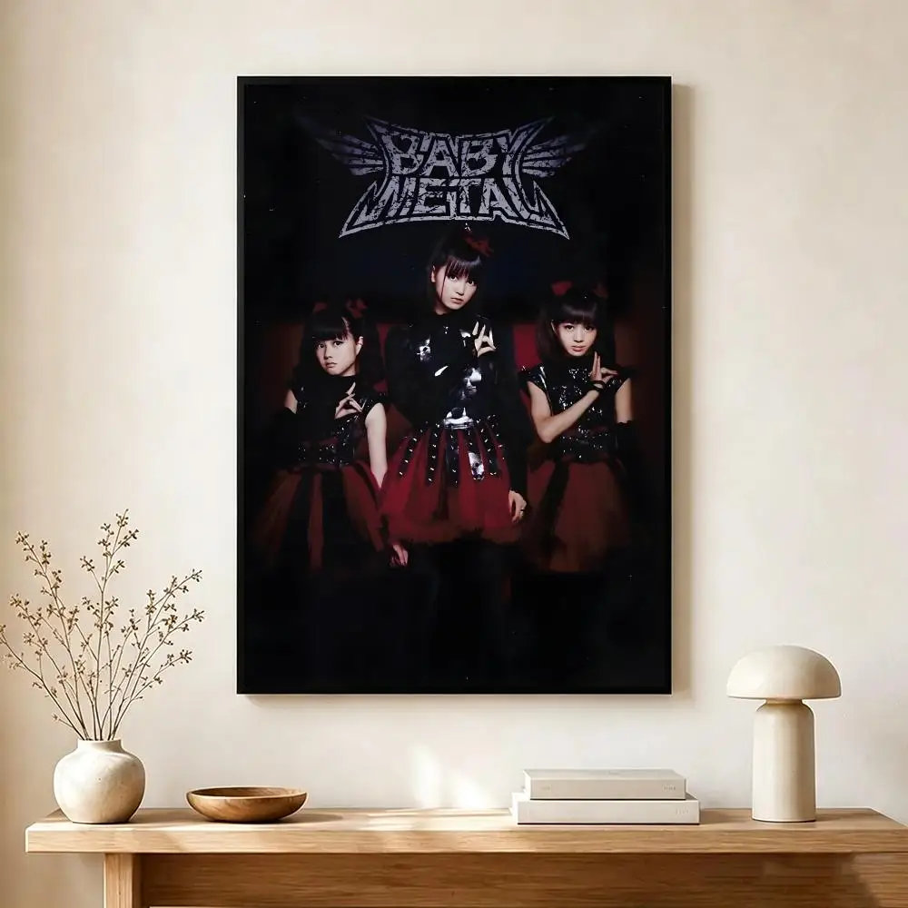 Band Metal Babymetal Poster Wall Art Print Decorative Mural Home Decor Gift Unframed