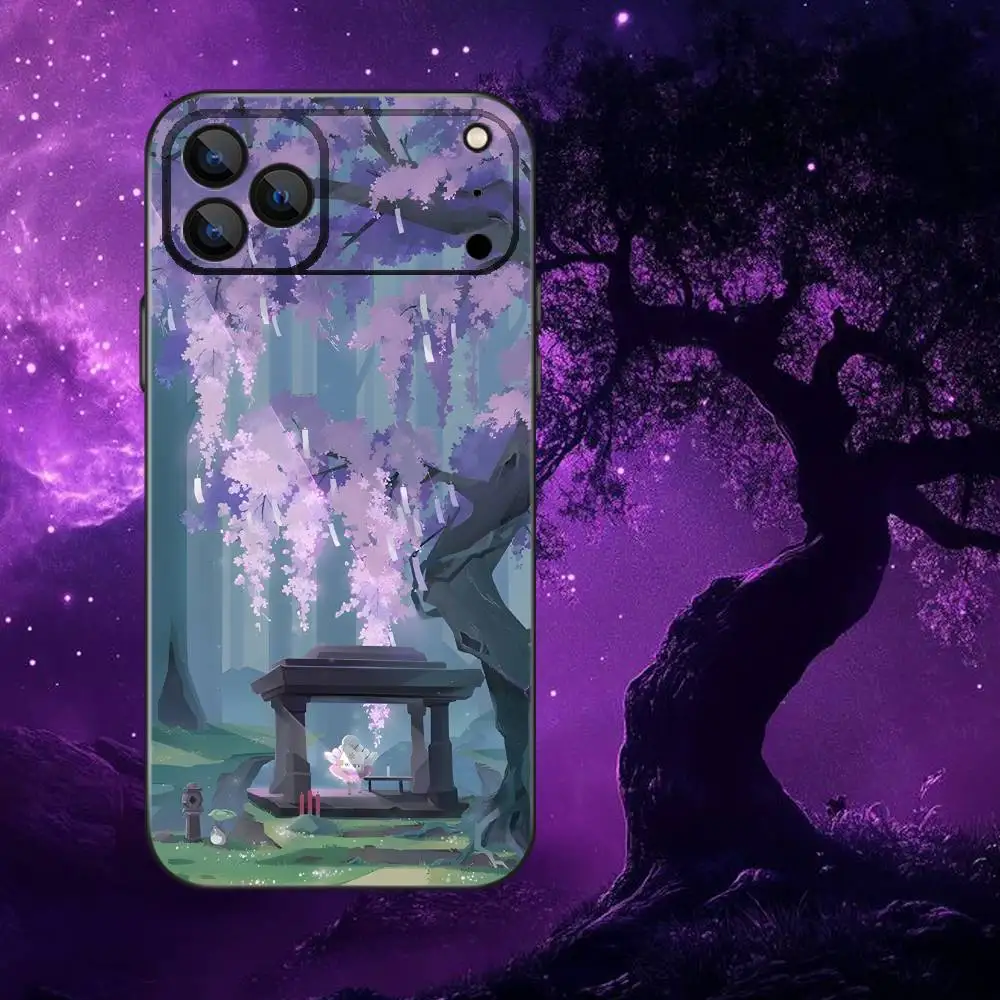 Funda de teléfono Sky Children of the Light para iPhone 17,16,15,14,13,12,Pro,Max,Plus,E,SE4,Air,Mini caja suave negra