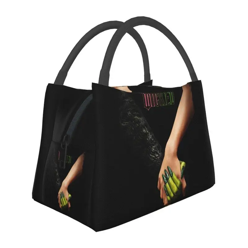 

Wickeds Musical Movie Insulated Lunch Bags for Women Resuable Cooler Thermal Food Lunch Box Hospital Office
