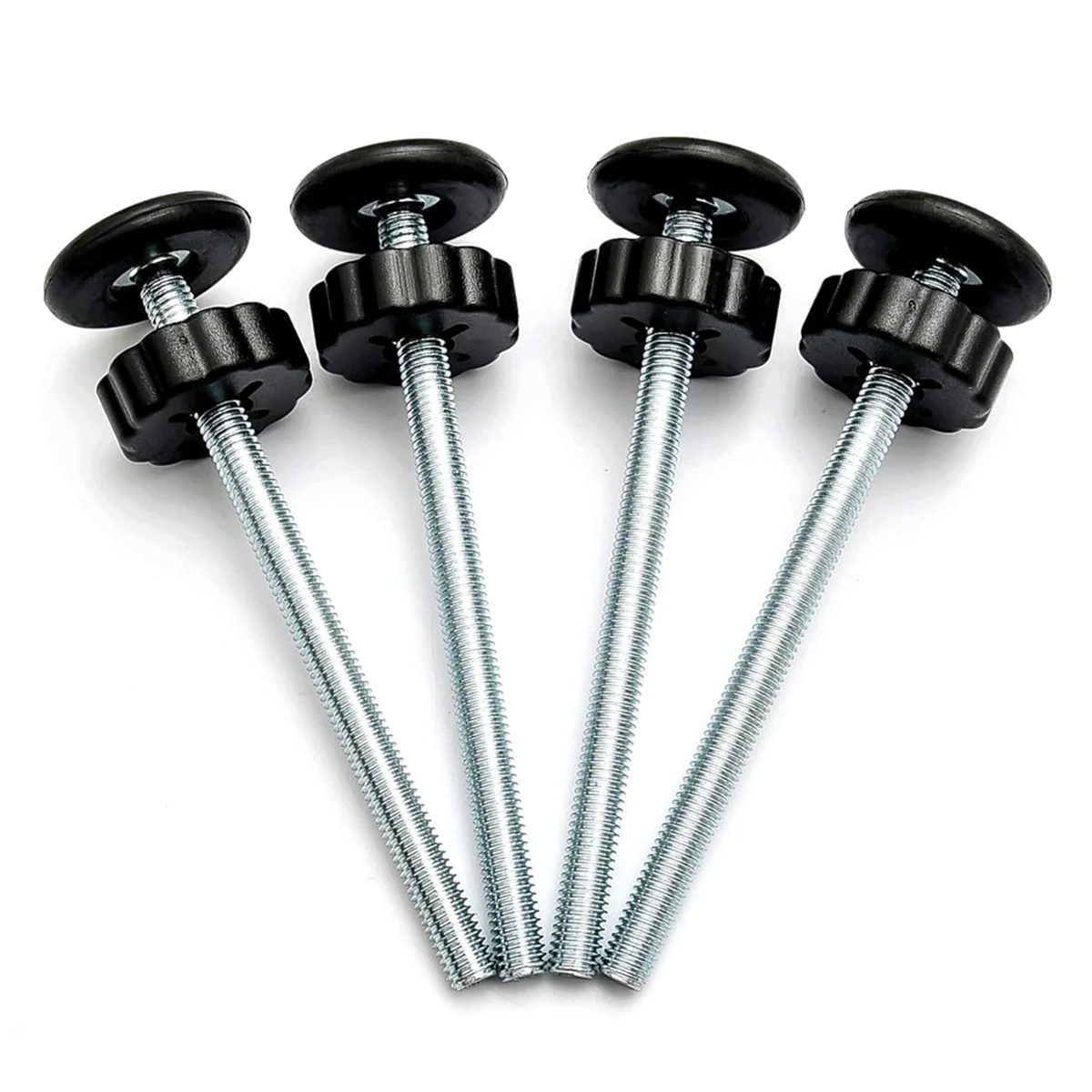 A002 4Pcs Universal Baby Gate Threaded Spindle Rod, M8 Replacement Bolt Part for Baby & Pet Pressure Mounted Safety Gates B - view 6
