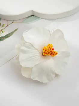 8 best sales 白色髮夾 - №5