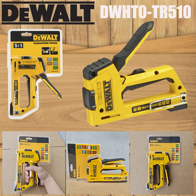 Staple Gun Electric - DeWALT DWHT0-TR510 5-in-1 Manual Staple Gun