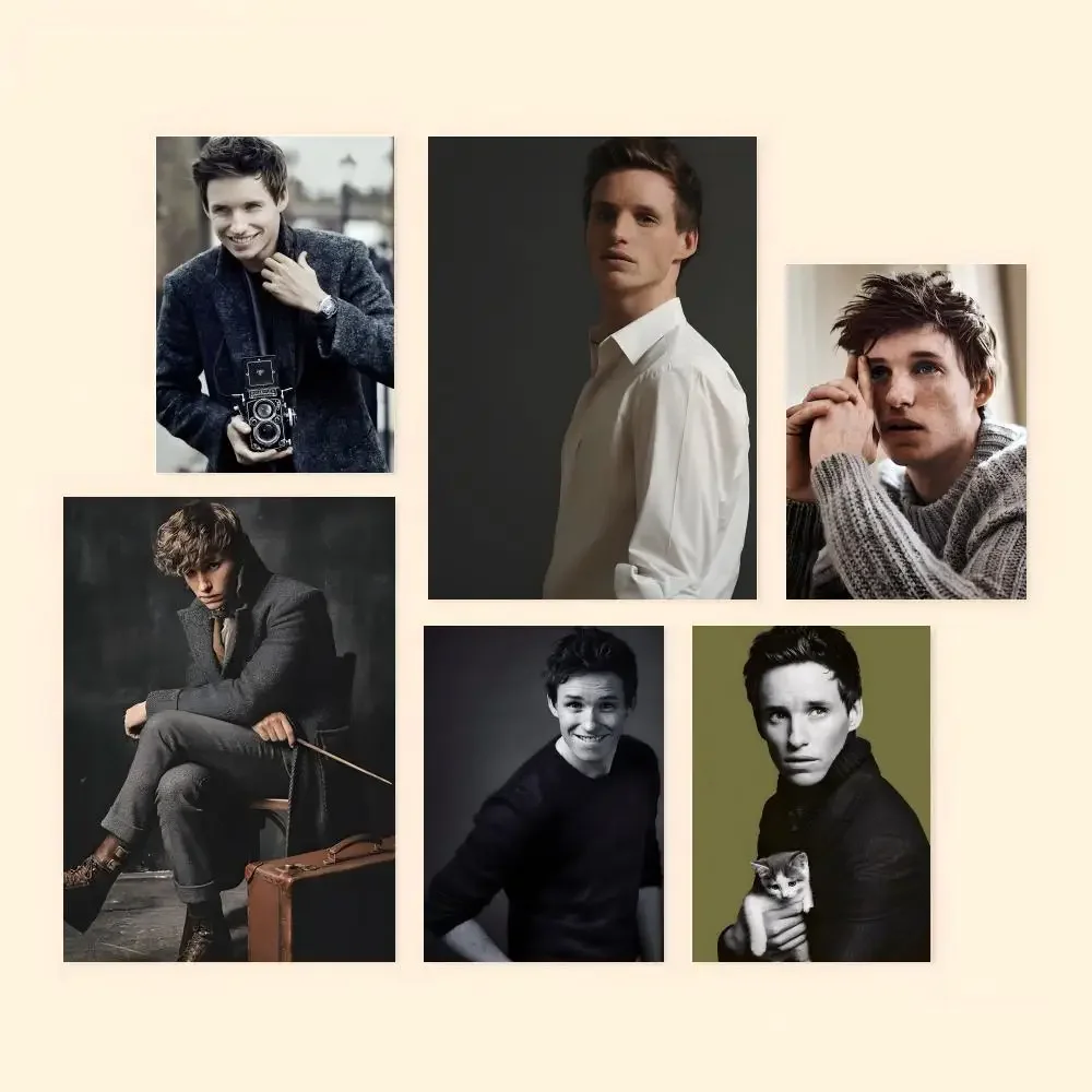 Celebrity E-Eddie R-redmayne Poster Waterproof HD Wall Art Decal Self-Adhesive Aesthetic Decor For Home Living