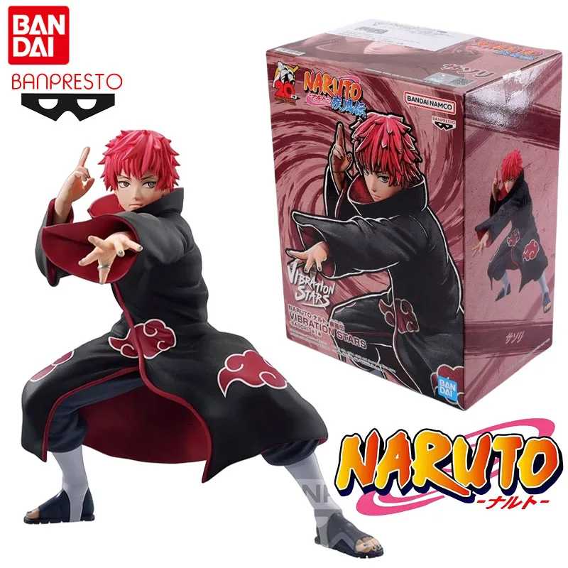 Bandai Genuine Banpresto NARUTO Anime Figure VIBRATION STARS Sasori Action Toys for Boys Girls Gift Collectible Model Ornaments