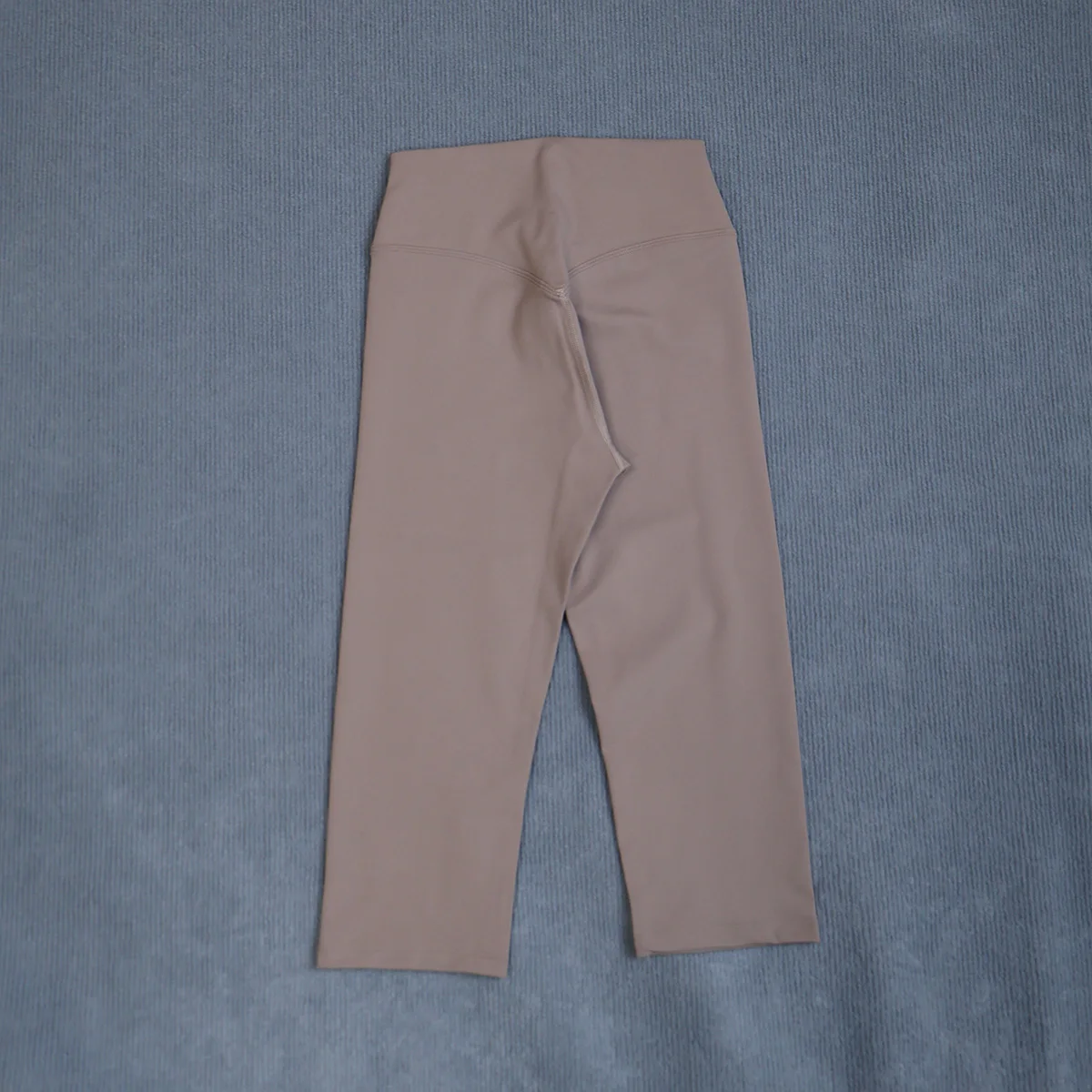 Ctenkevet Hochtaillierte 3/4-Yoga-Hose für Damen, Sommer-Hüftliftende Capri-Leggings, Fitness-Sweathose, Sportmode für Frauen – Detail 20