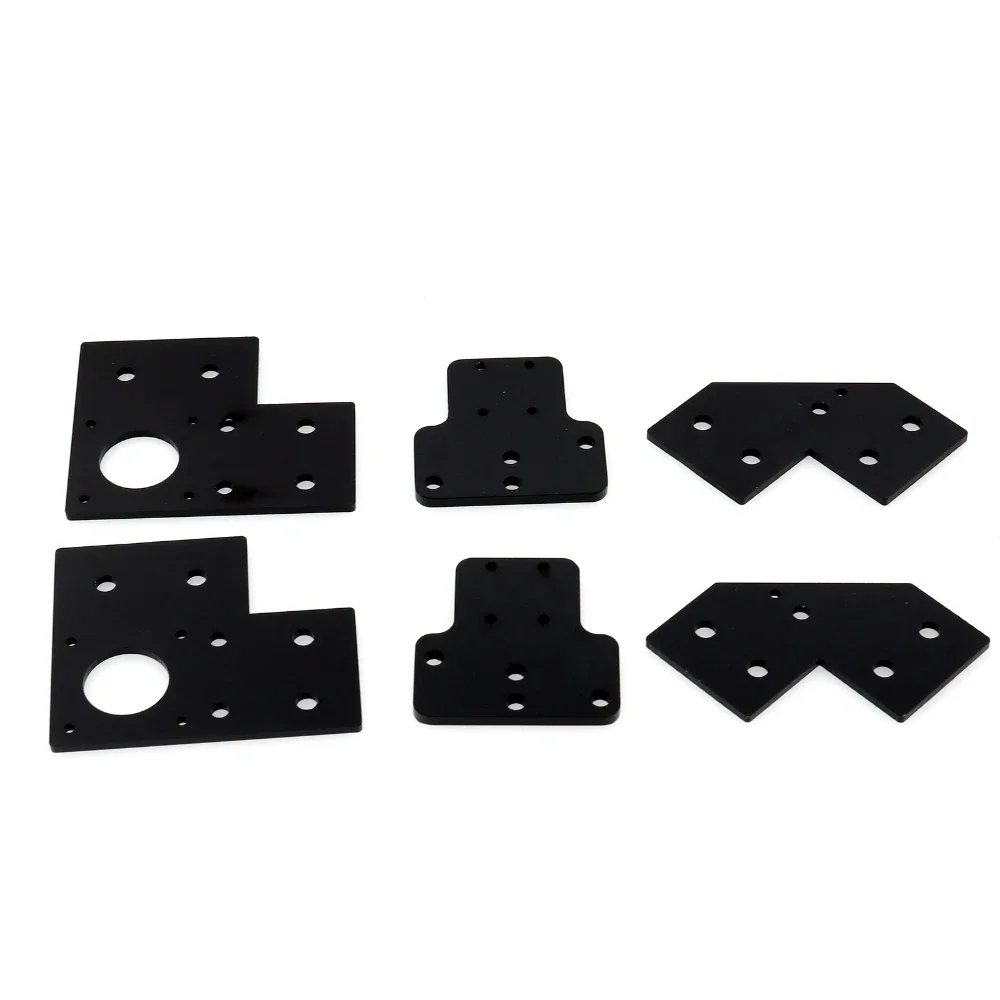 

CNC Made parts XY Motor Mount plates XY Idler Corner Mount plates XY Axis Joiner for RatRig V-core 3 V core 3.1