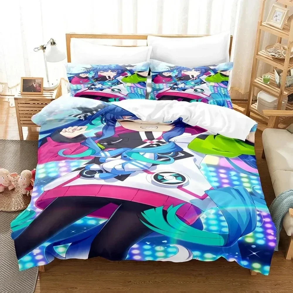 Anime Uma Musume Pretty Derby Twin Turbo 3D NEW Duvet Cover Pillowcase Bedding Set Adult Boy Girl Bedroom Single Double Large